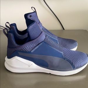 PUMA FIERCE QUILTED SLIP ON SNEAKERS